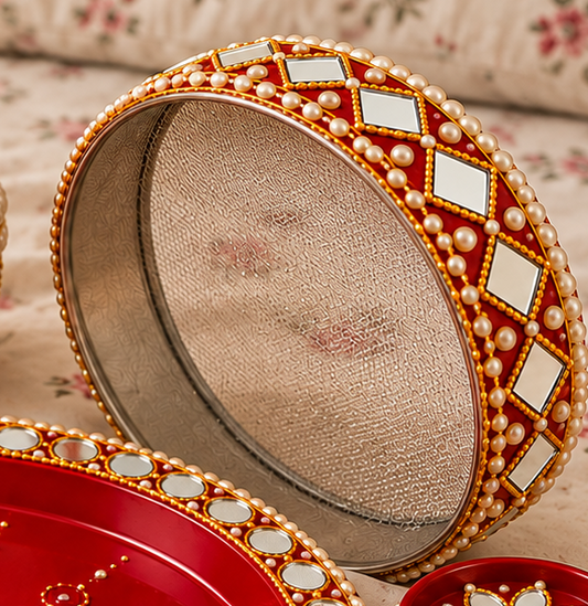 Decorative Sieve- Mirror work