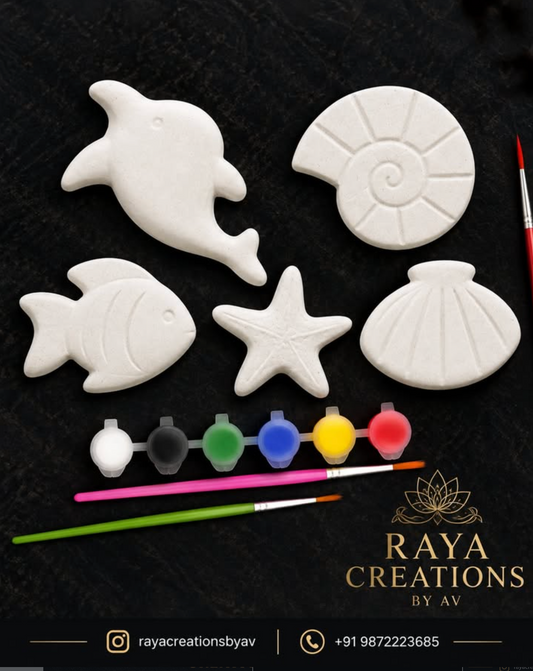 Kids Return Gifts 10 pcs Sealife Art Fridge magnets